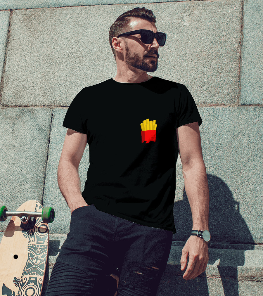 I Want Two Breaks Frites Fries T-Shirt