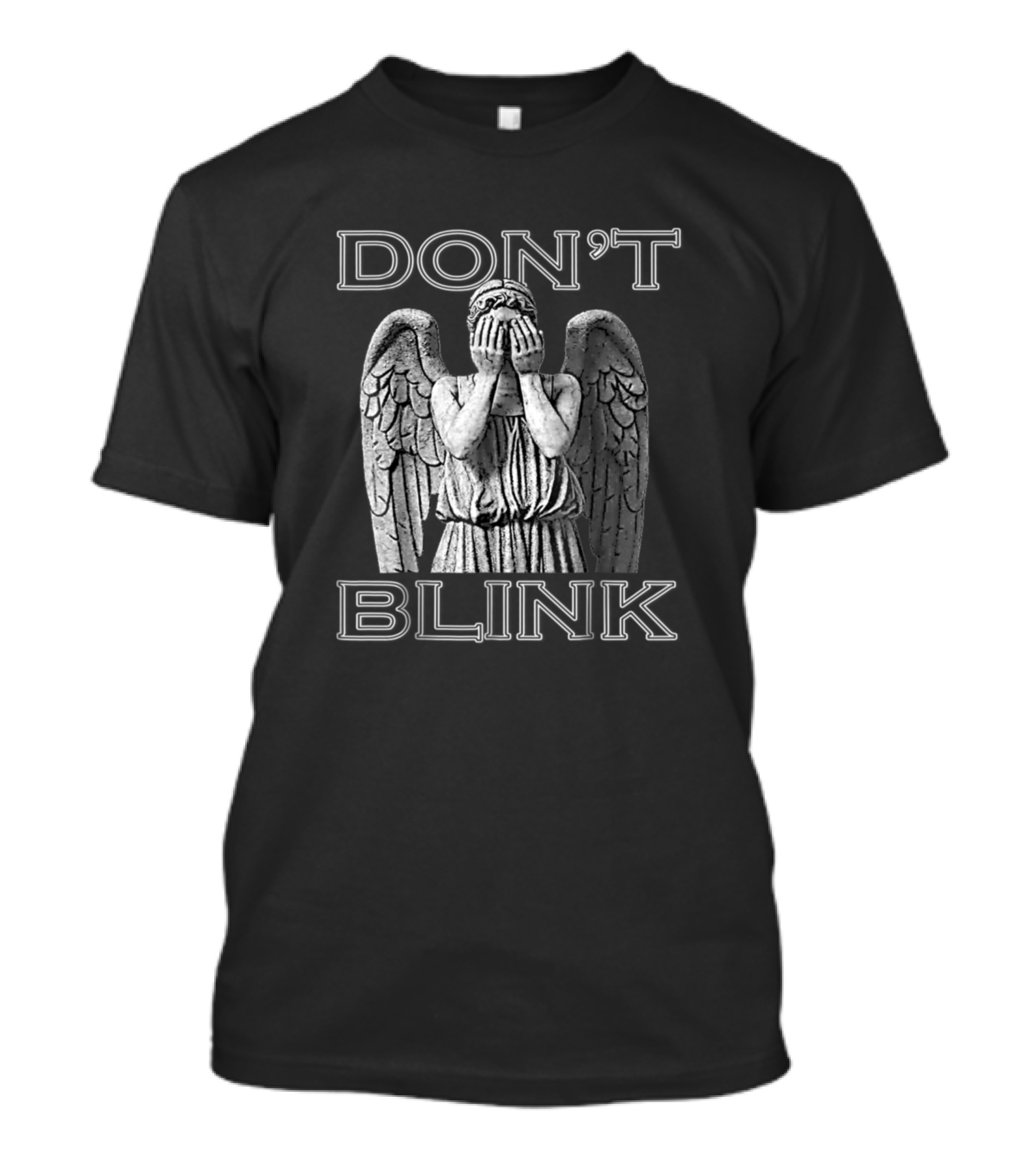 Don't Blink Weeping Angel Statue T-Shirt