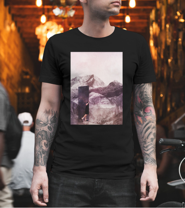 Another Glimpse Into Eternity Cosmic Mountain Doorway T-Shirt Another Glimpse Into Eternity Cosmic Mountain Doorway T-Shirt