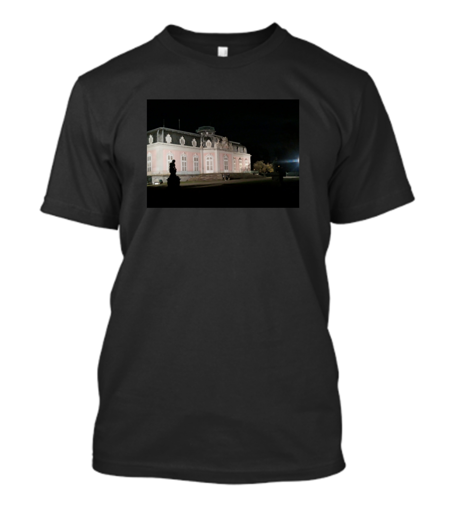 Schloss Benrath Palace At Night T-Shirt