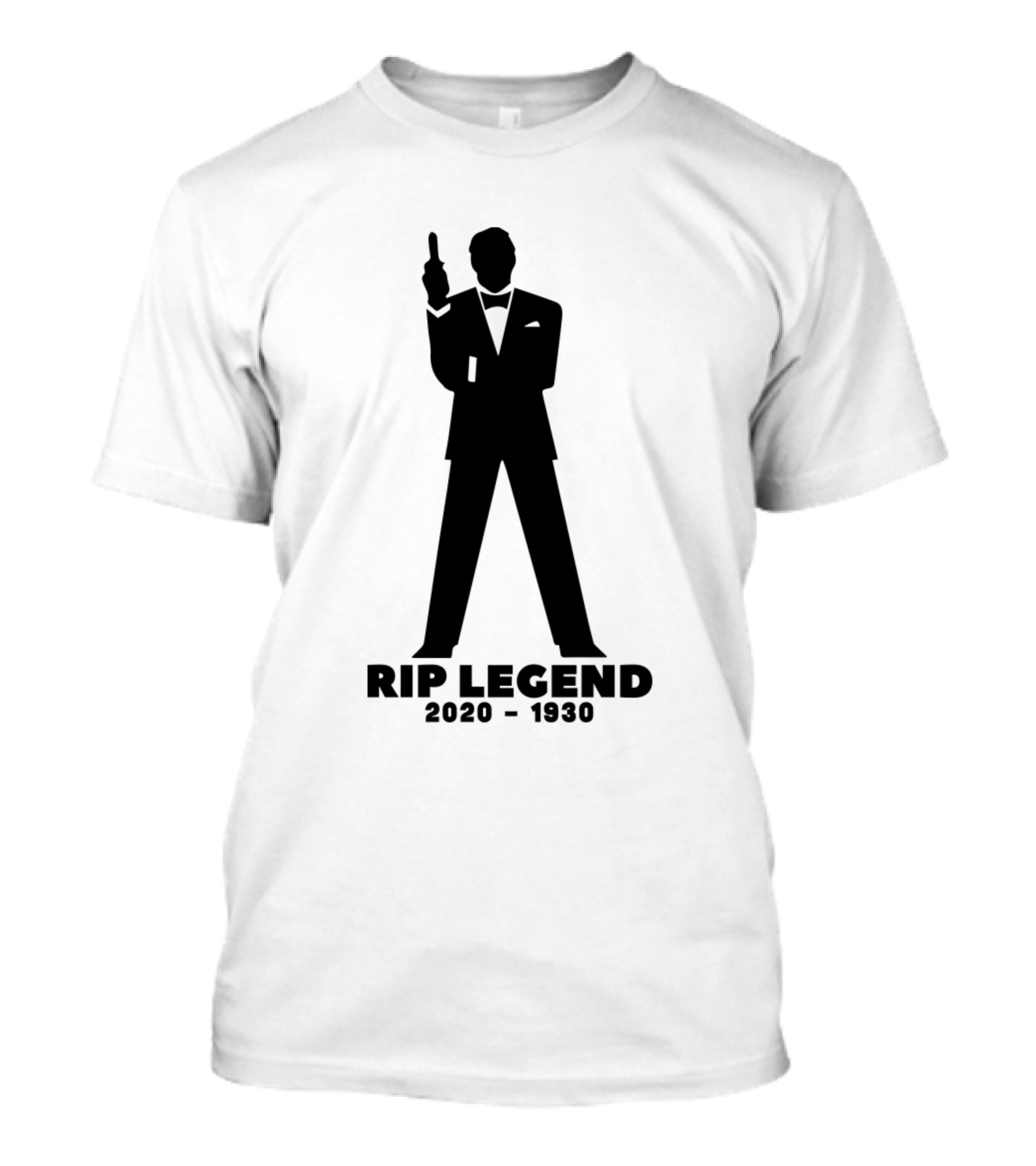 RIP Legend James Bond Sean Connery Tribute 2020-1930 T-Shirt