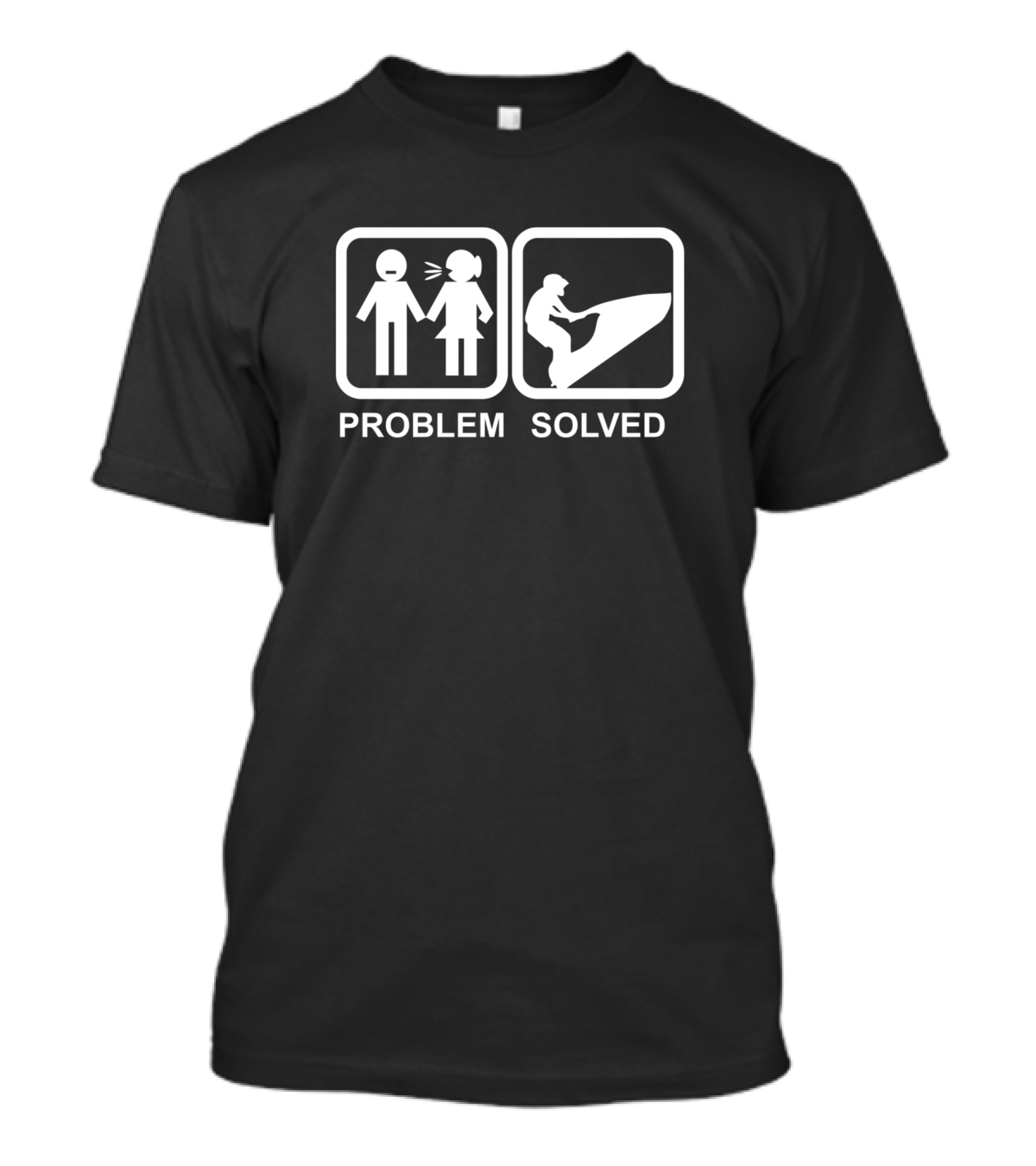 Problem Solved Jet Ski Adventure T-Shirt