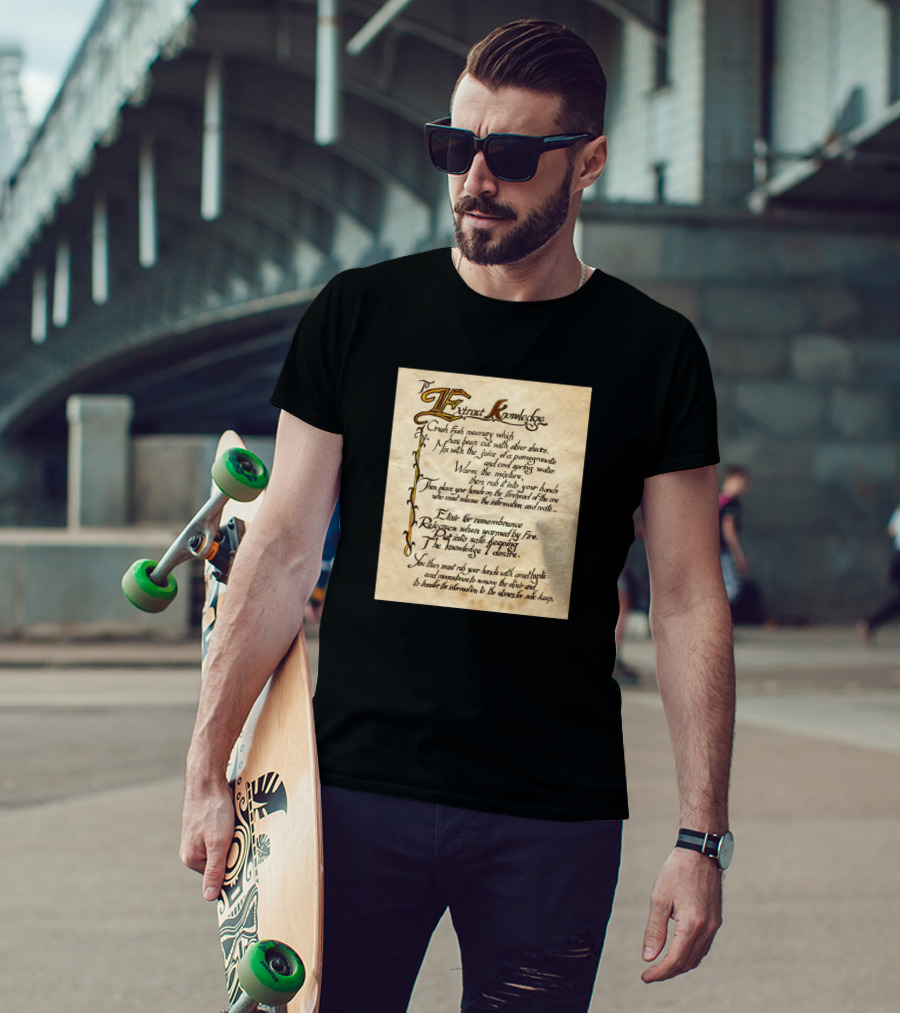 To Extract Knowledge Recipe For Remembrance Potion T-Shirt