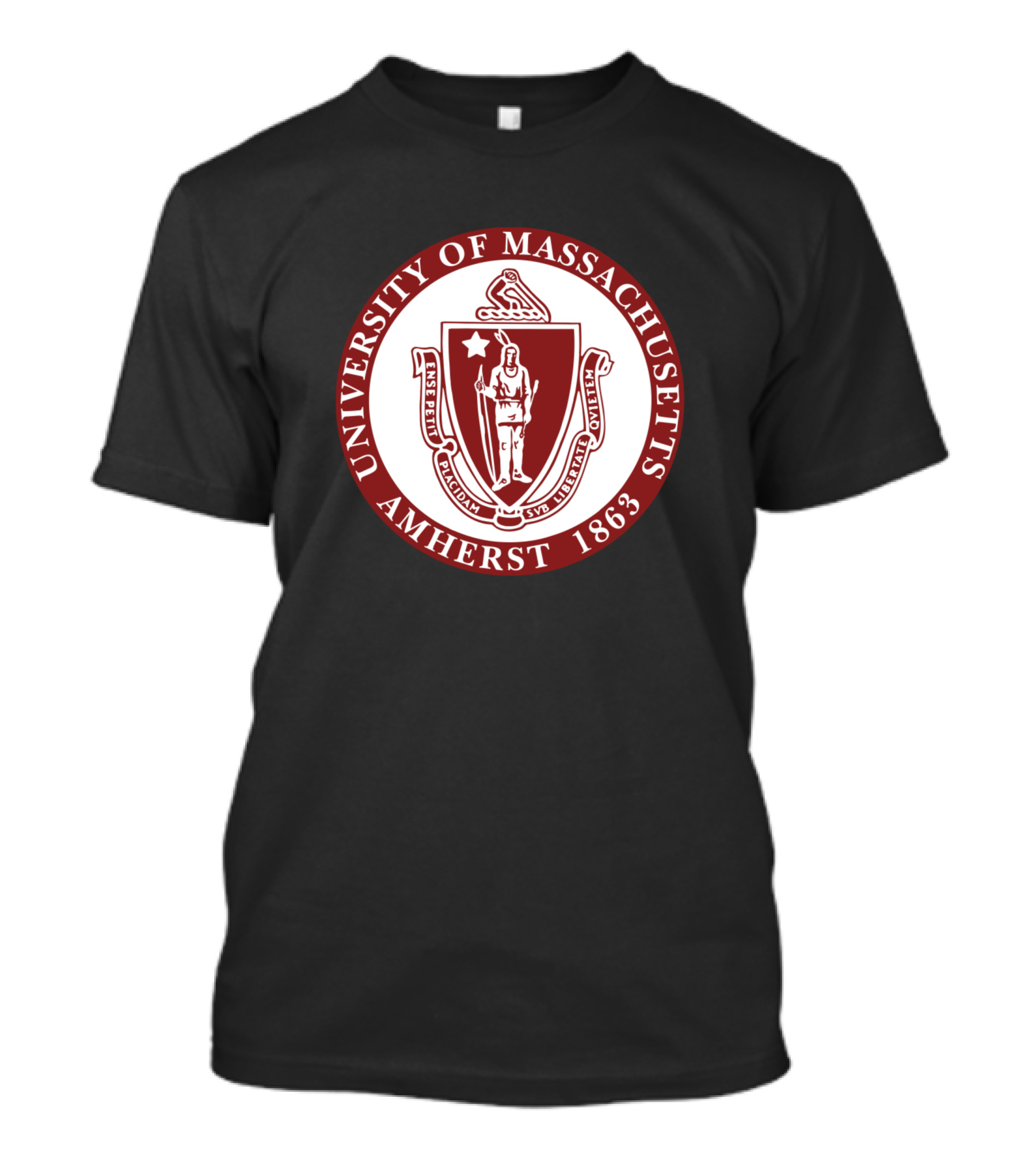 University Of Massachusetts Amherst 1863 Seal T-Shirt