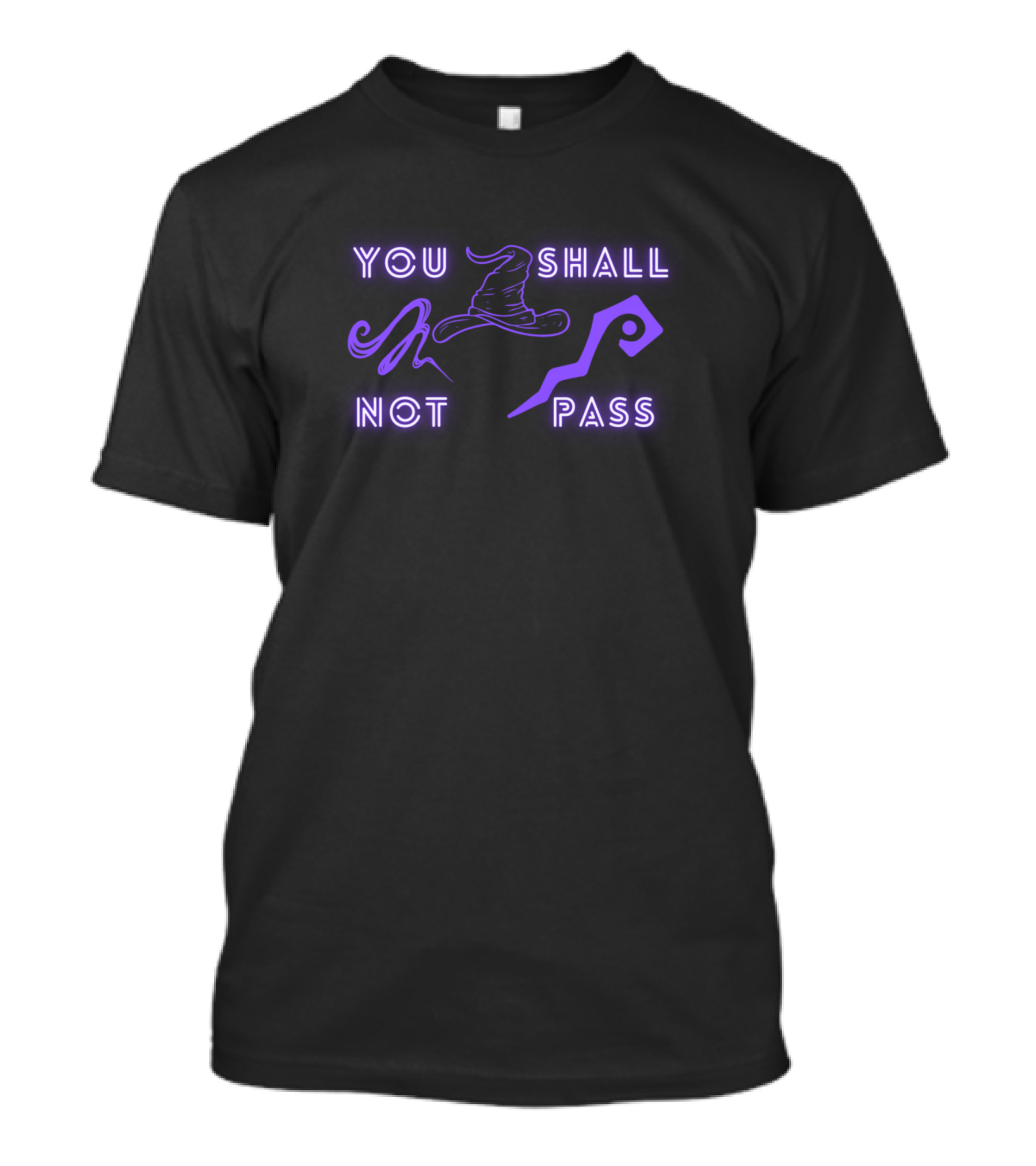 You Shall Not Pass Wizard Magic Symbols T-Shirt
