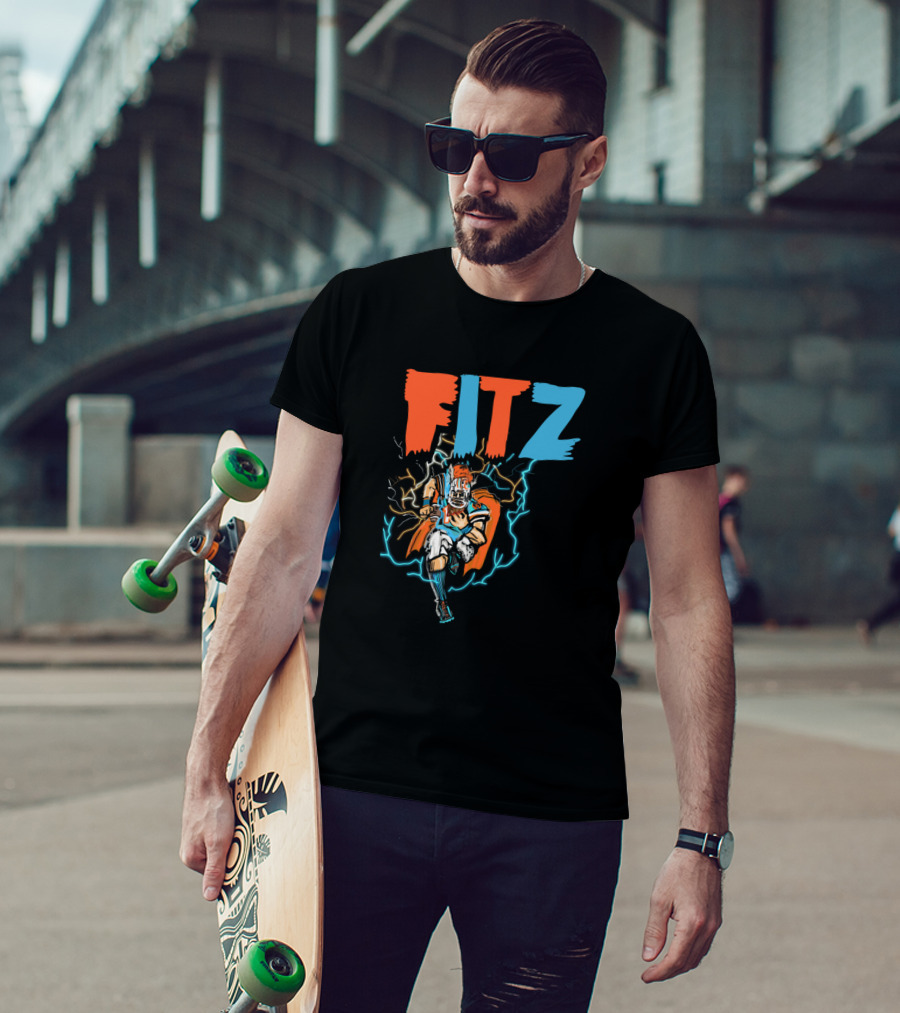 FITZ Bold Athletic Lightning Burst T-Shirt