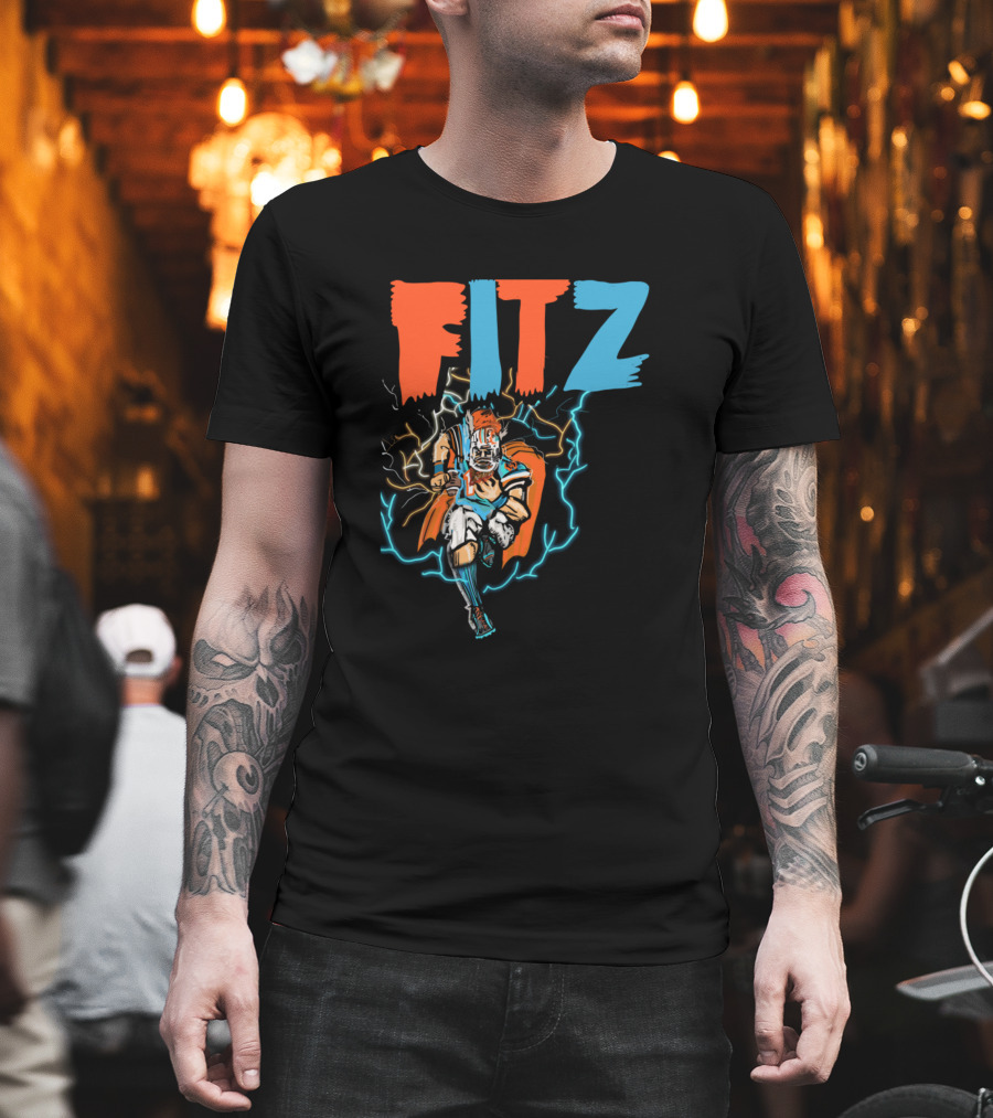 FITZ Bold Athletic Lightning Burst T-Shirt
