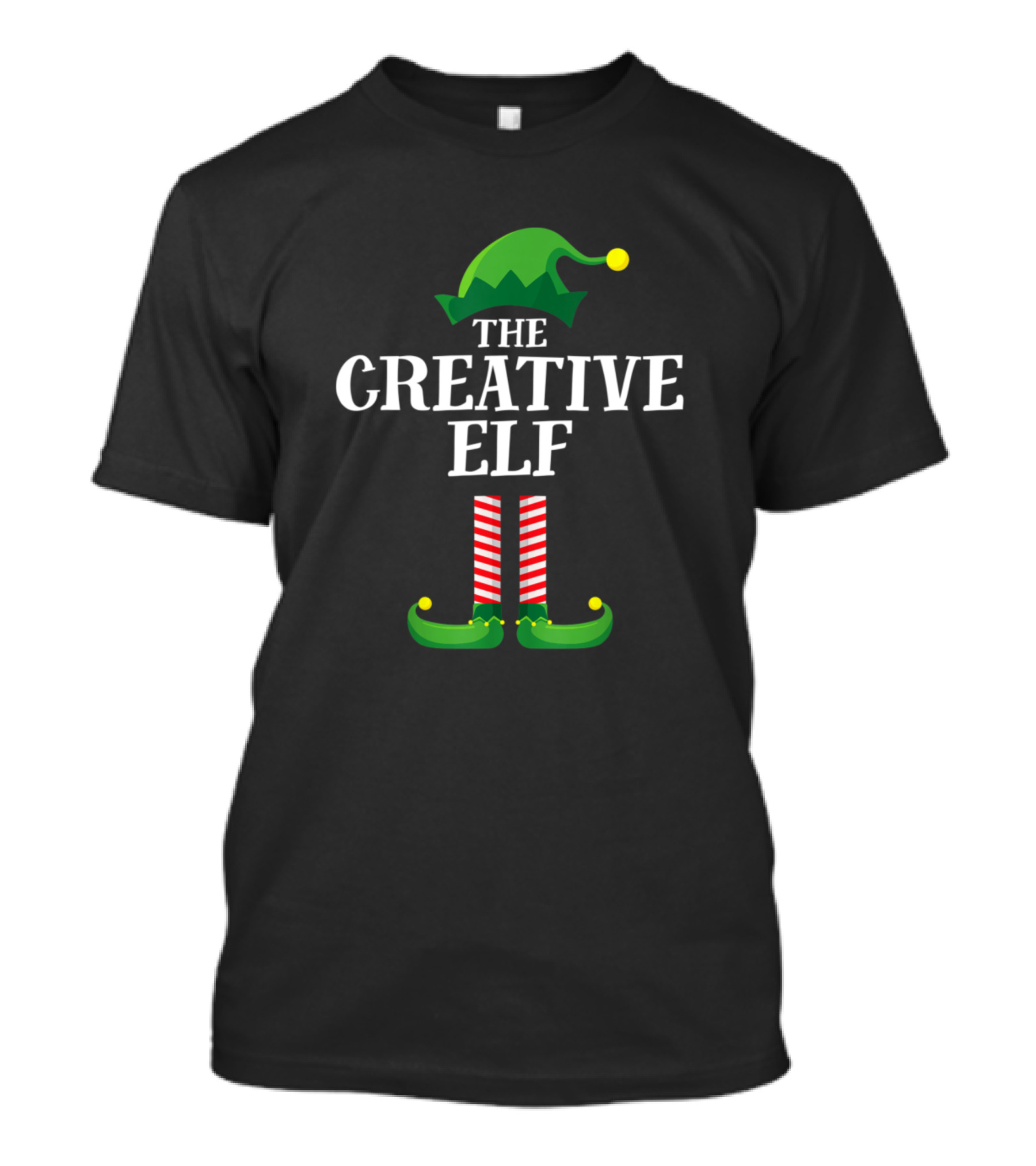 The Creative Elf Matching Family Christmas Party T-Shirt