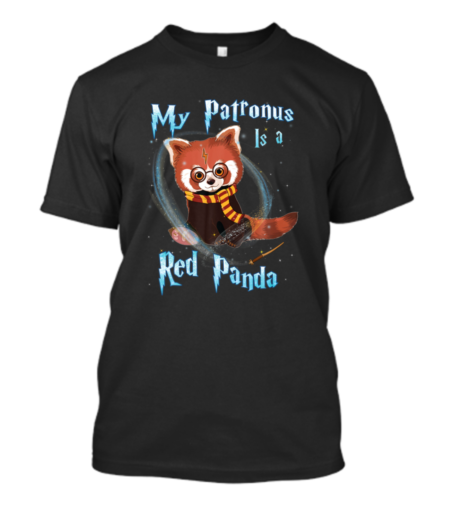 My Patronus Is A Red Panda Wizard Magic T-Shirt