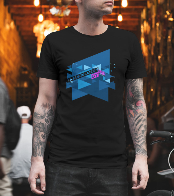 Triangulation By Triangles Fun Abstract Geometry T-Shirt Triangulation By Triangles Fun Abstract Geometry T-Shirt
