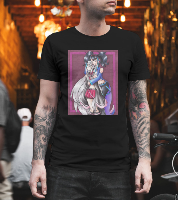 Tei and Ruko Embrace Anime T-Shirt Tei and Ruko Embrace Anime T-Shirt