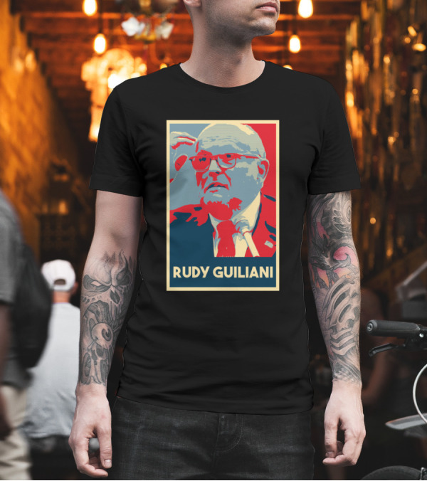 Rudy Guiliani Iconic T-Shirt Rudy Guiliani Iconic T-Shirt