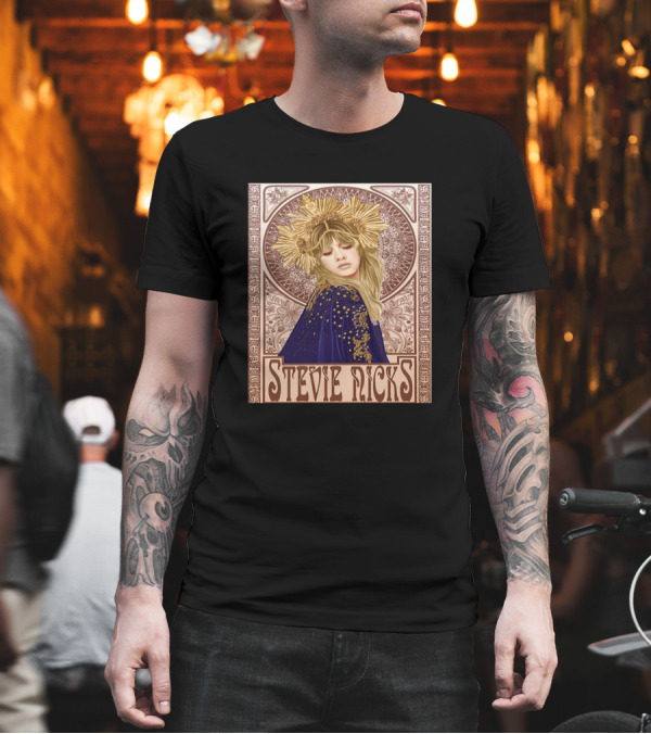 Stevie Nicks Art Nouveau T-Shirt Stevie Nicks Art Nouveau T-Shirt