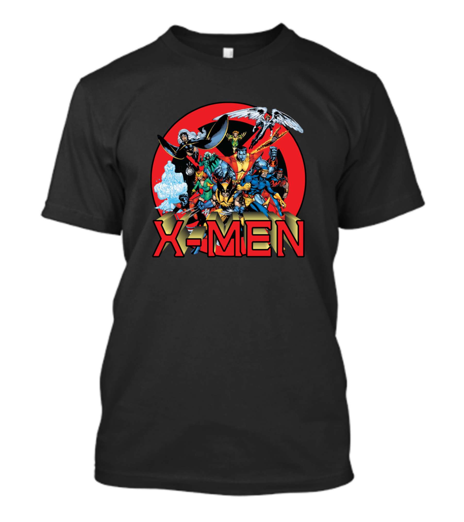 X-Men The Animated Series Classic Character Ensemble T-Shirt