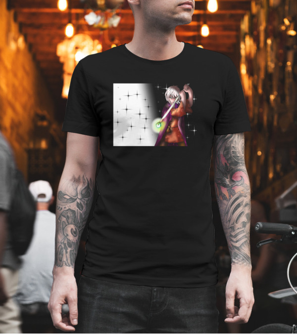 Elf Wizard Anime Style for Dnd Fans T-Shirt Elf Wizard Anime Style for Dnd Fans T-Shirt