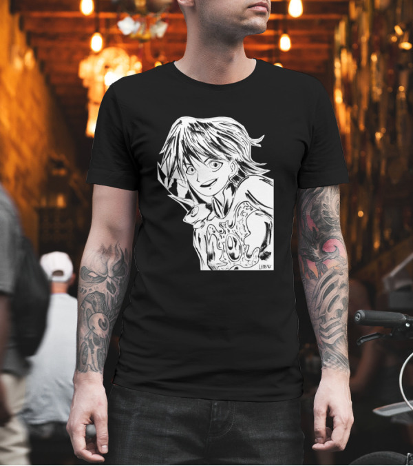 Warrior Girl Adventure with Companion in Windy Valley Graphic by LE3ENU T-Shirt Warrior Girl Adventure with Companion in Windy Valley Graphic by LE3ENU T-Shirt