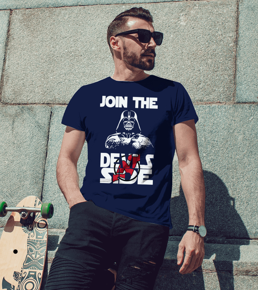 Join The Devils Side New Jersey Devils T-Shirt
