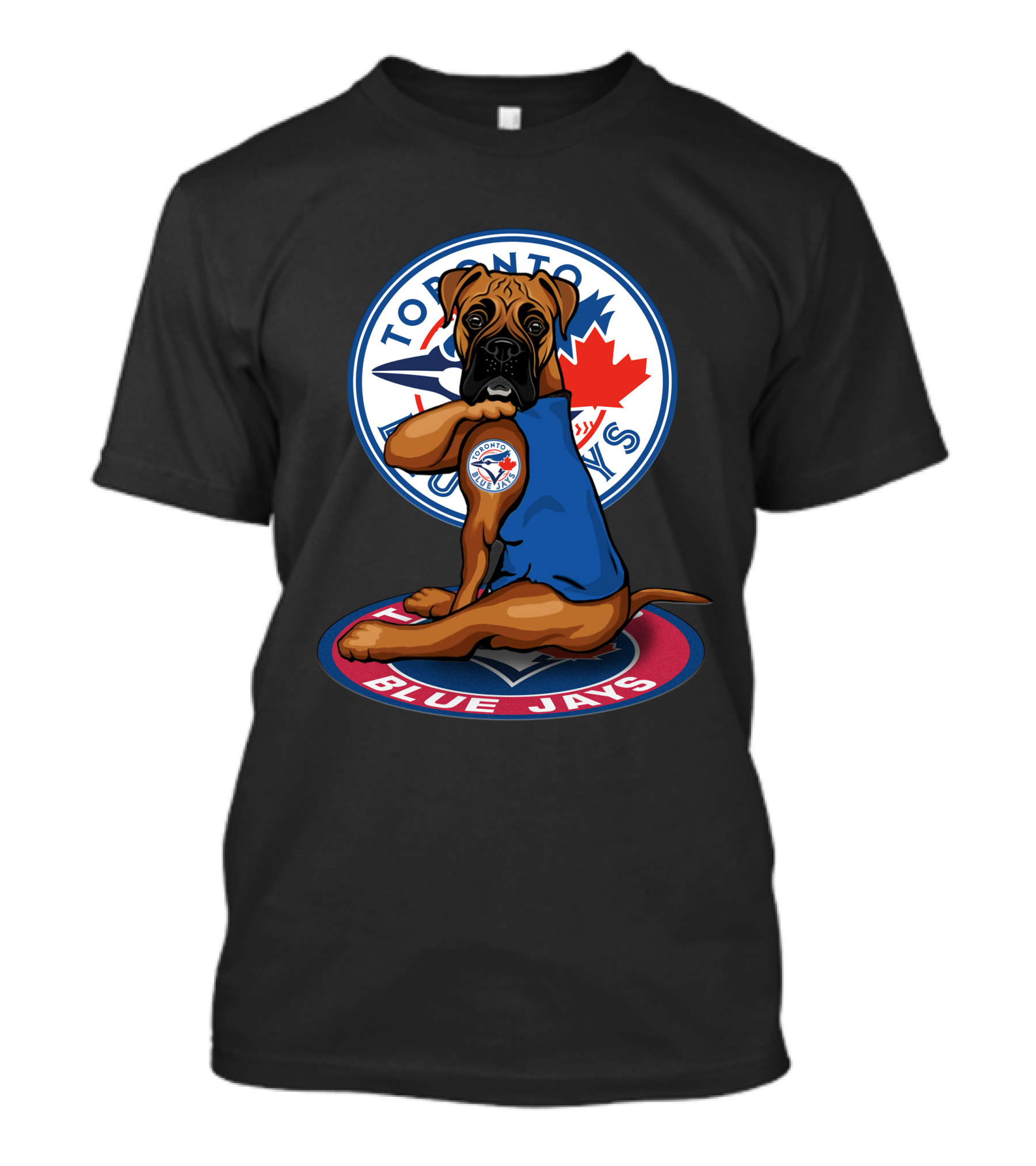 Toronto Blue Jays Dog In Team T-Shirt
