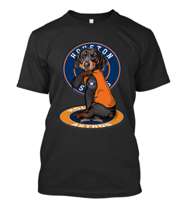 Houston Astros Dog Mascot T-Shirt