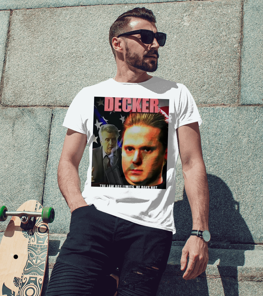 DECKER The Law Has Limits He Does Not On Cinema At The Cinema T-Shirt