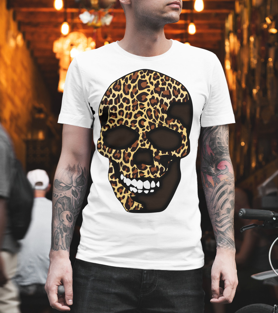 Skull Leopard T-Shirt
