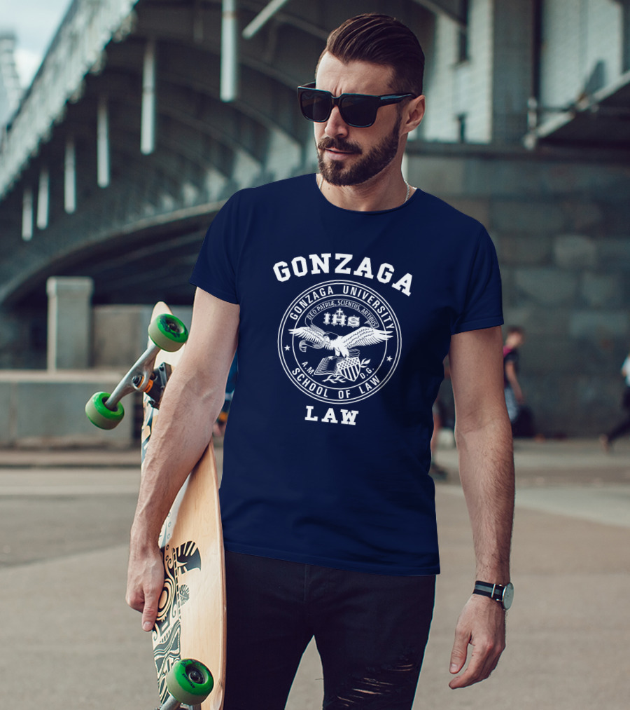 Gonzaga University School Of Law Seal Emblem T-Shirt