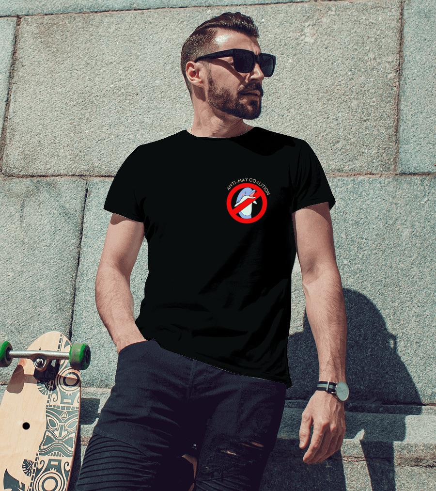 Anti-May Coalition No Dolphin Zone T-Shirt