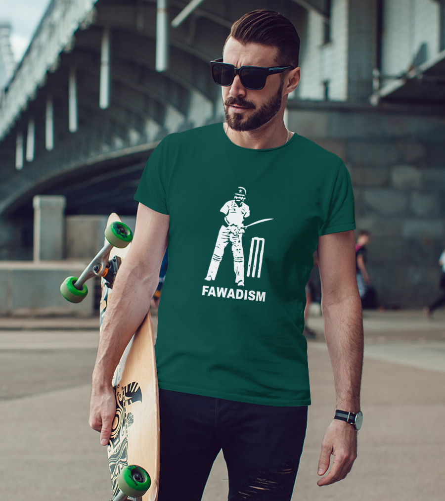 Cult Zeros Fawadism Fawad Alam Cricket T-Shirt