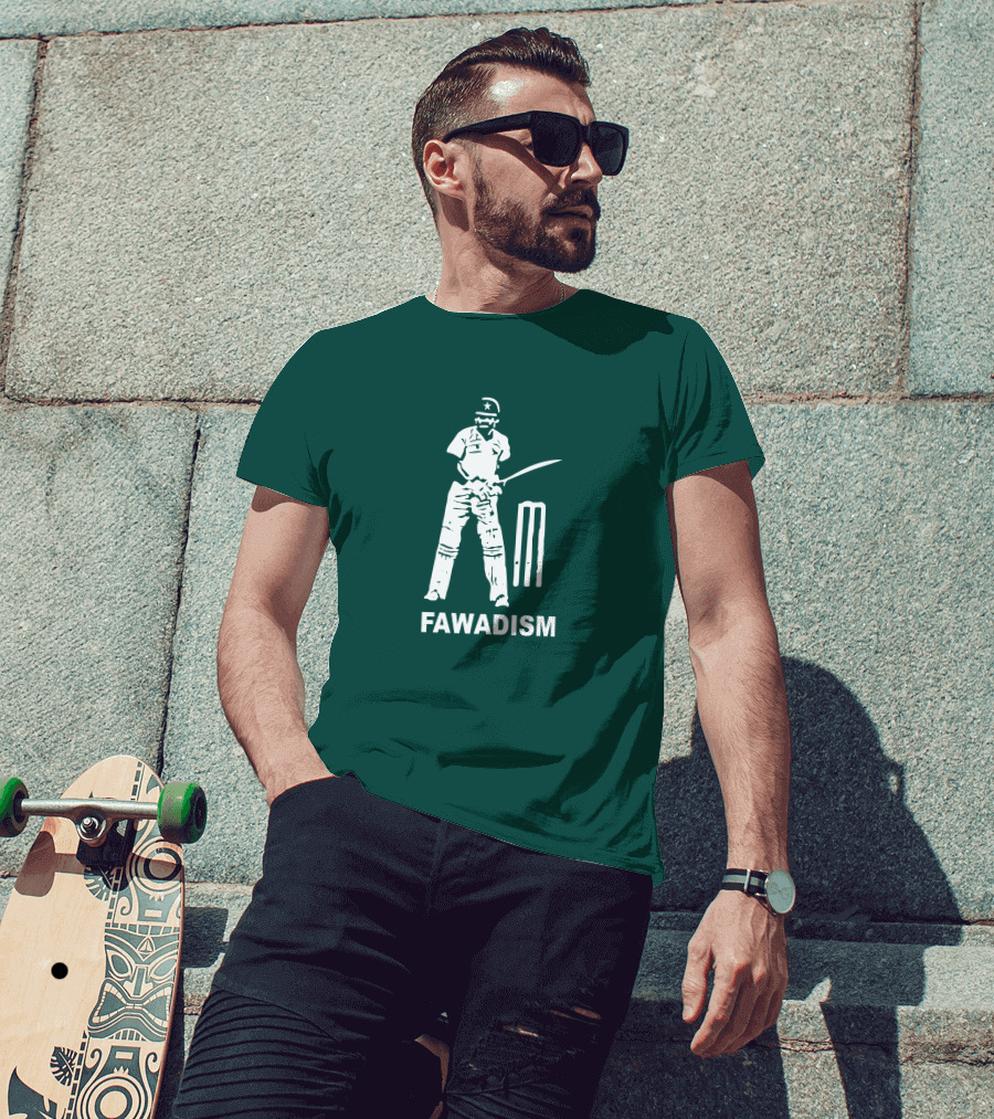 Cult Zeros Fawadism Fawad Alam Cricket T-Shirt