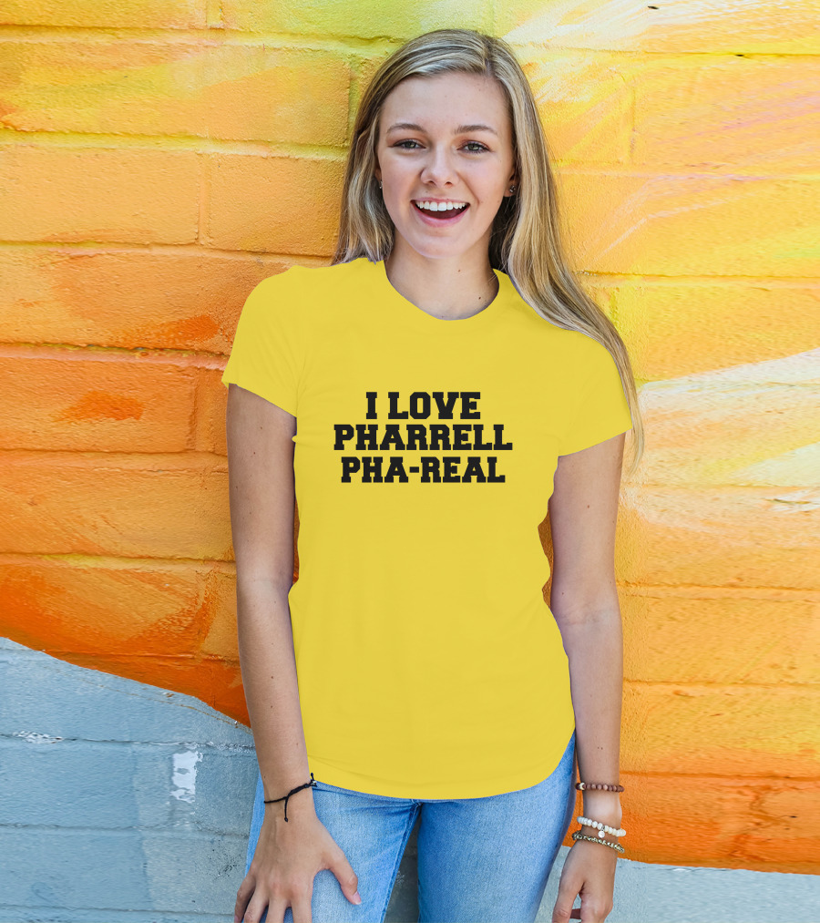 I Love Pharrell Pha-Real The Neptunes Marc Goldstein T-Shirt