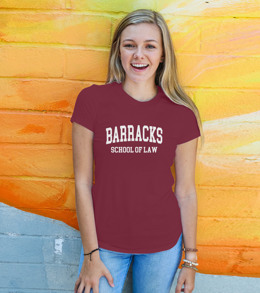 Barracks School Of Law T Glaxton KayakWolf T-Shirt