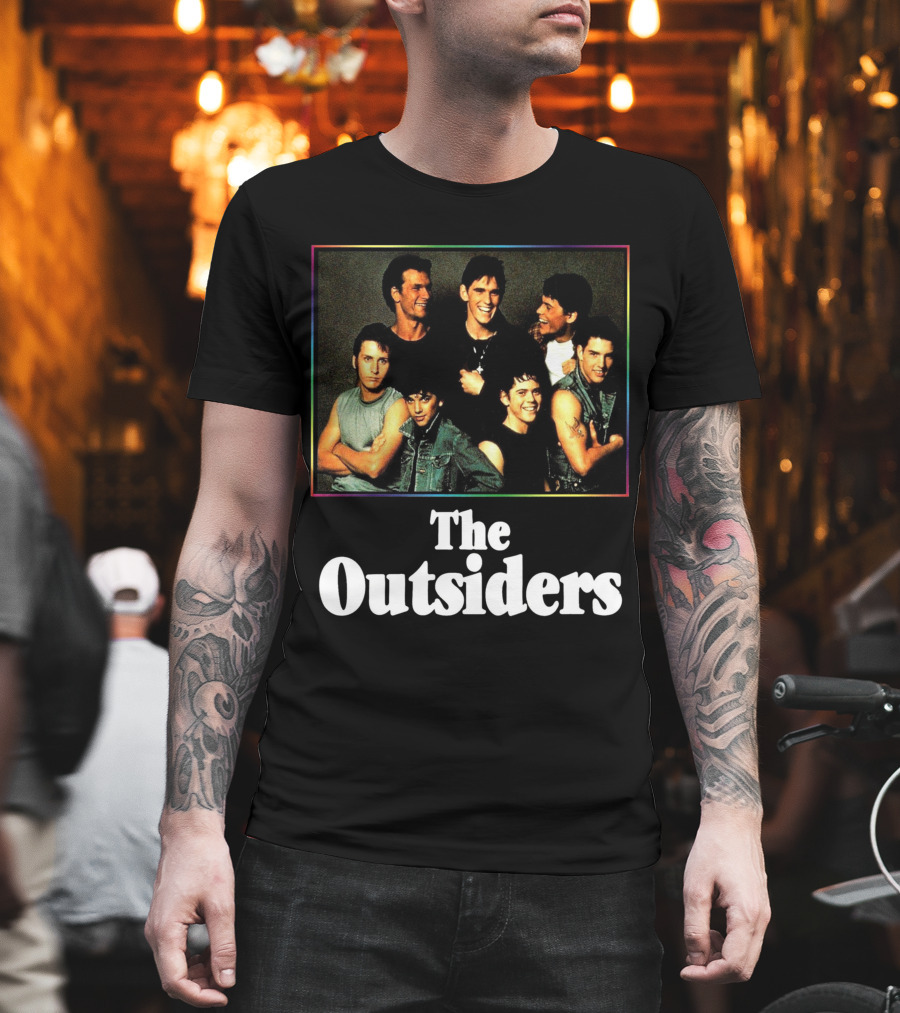 The Outsiders Movie Cast Ensemble Photograph T-Shirt