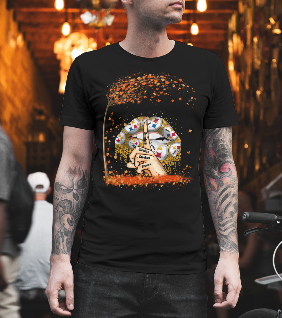 It's The Most Wonderful Time Of The Year Steelers Nfl Halloween Pittsburgh Steelers T-Shirt