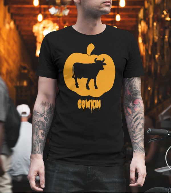 Cowkin Halloween Pumpkin T-Shirt Cowkin Halloween Pumpkin T-Shirt