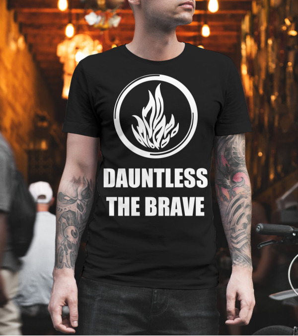 Dauntless The Brave Flaming T-Shirt Dauntless The Brave Flaming T-Shirt