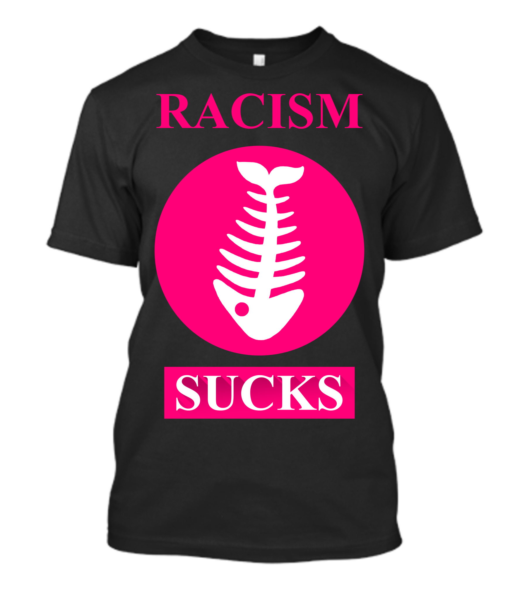Racism Sucks Fishbone Funk Rock T-Shirt