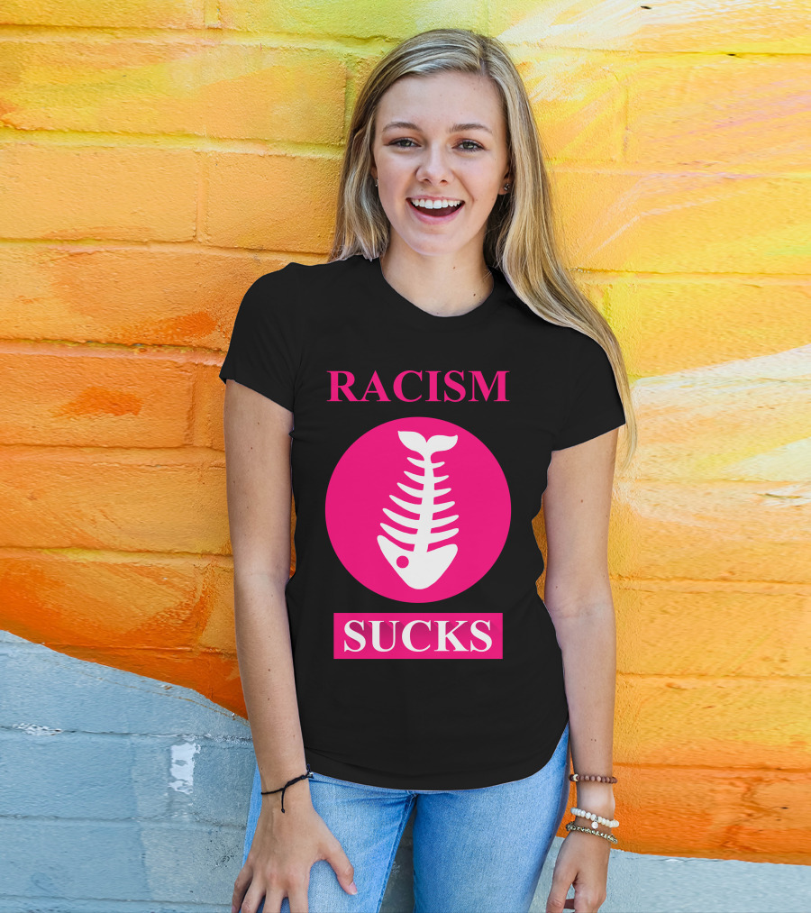 Racism Sucks Fishbone Funk Rock T-Shirt