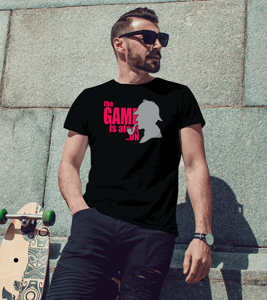 The Game Is Afoot On Sherlock Holmes T-Shirt