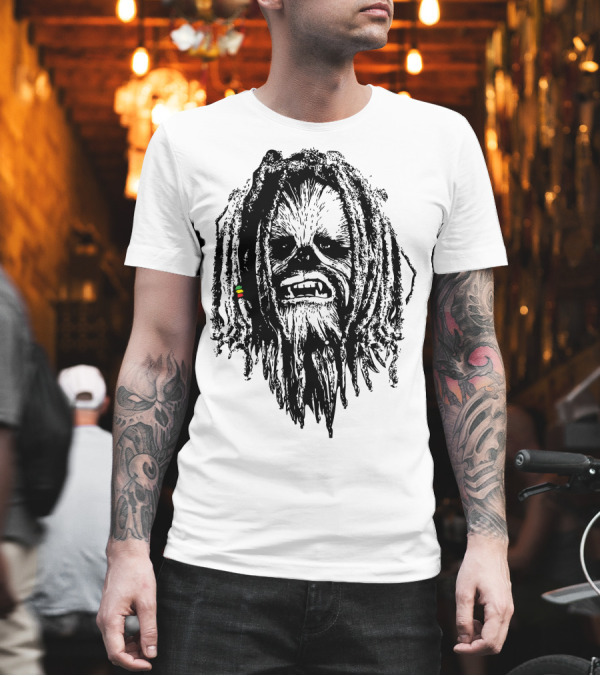 I Dont Care About The Empire Wookiee Rasta Vibes T-Shirt I Dont Care About The Empire Wookiee Rasta Vibes T-Shirt