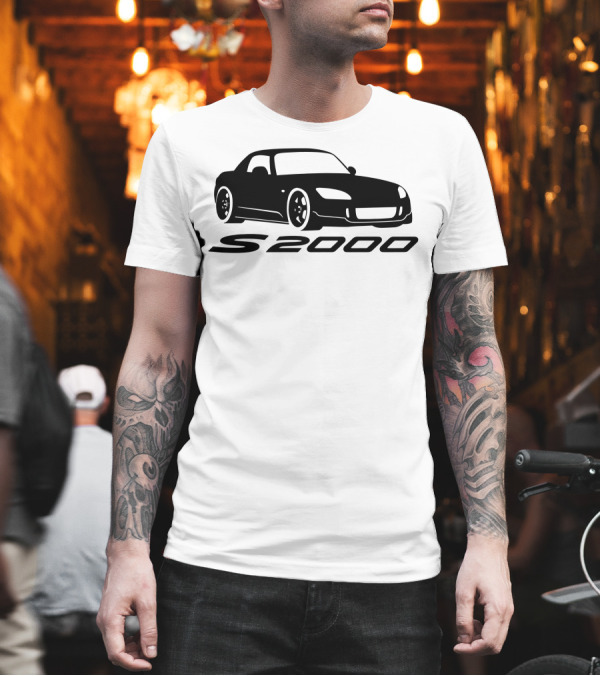 Honda S2000 Silhouette Car T-Shirt Honda S2000 Silhouette Car T-Shirt
