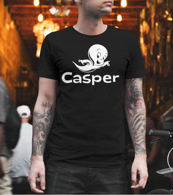 Casper The Friendly Dead Child Ghost T-Shirt Casper The Friendly Dead Child Ghost T-Shirt