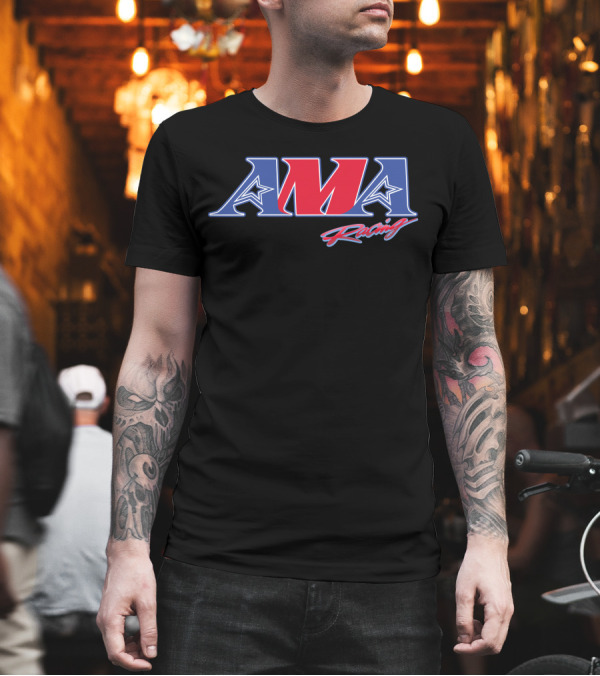 AMA Racing Patriotic Stars T-Shirt AMA Racing Patriotic Stars T-Shirt