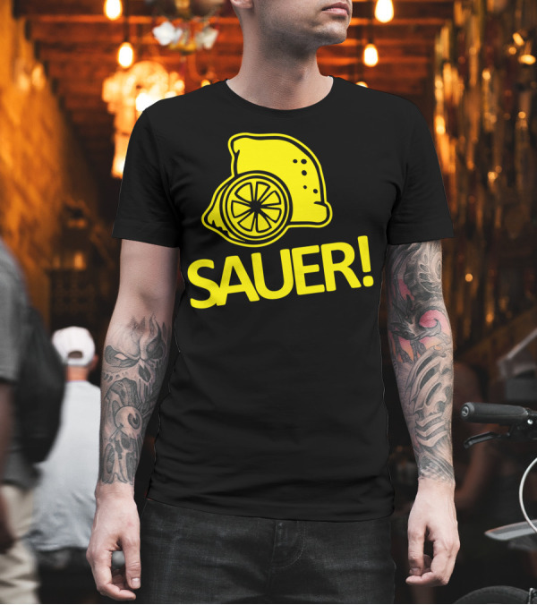 Sauer Lemon Slice Graphic T-Shirt Sauer Lemon Slice Graphic T-Shirt
