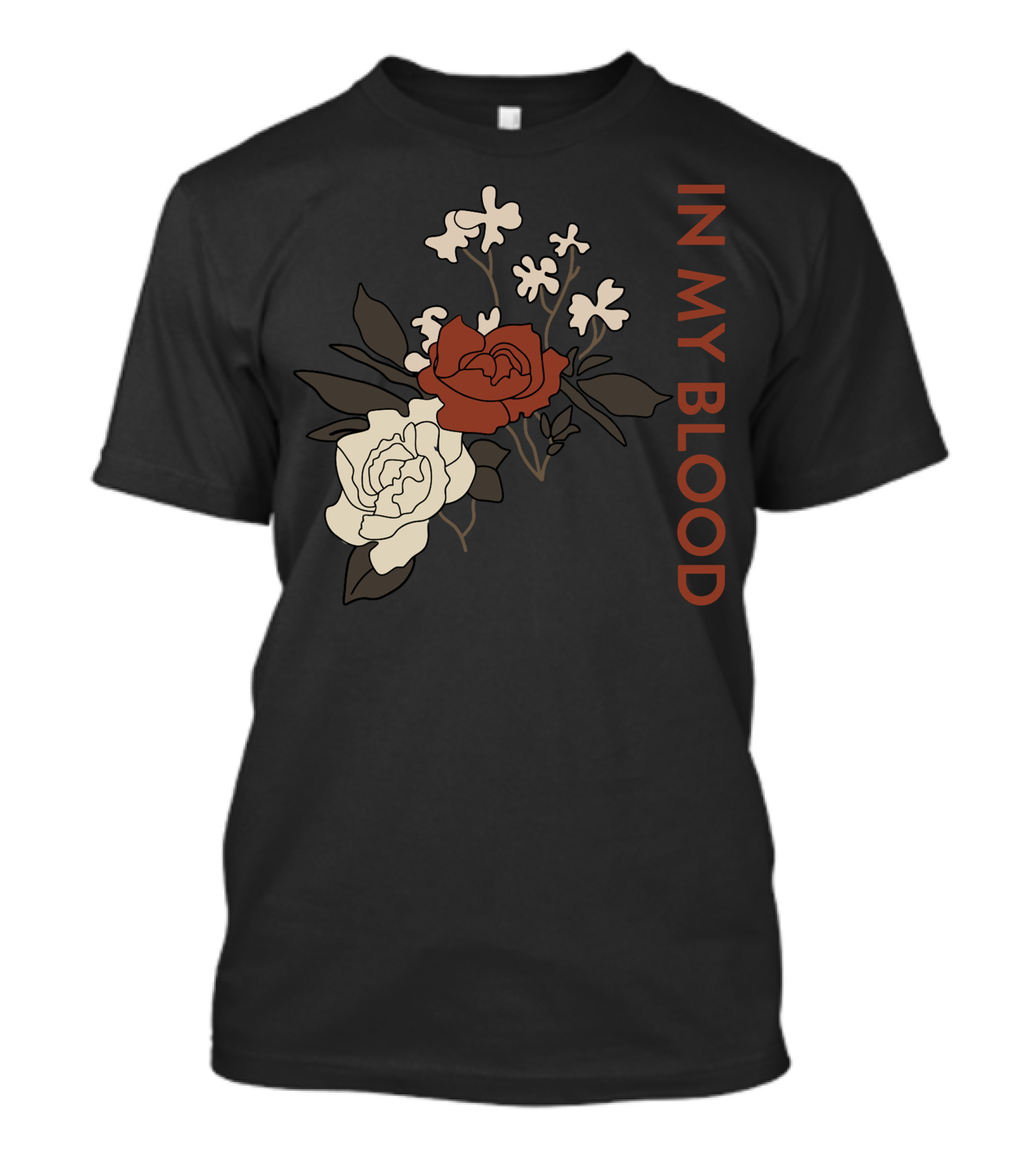 In My Blood Shawn Mendes Rose Bouquet T-Shirt