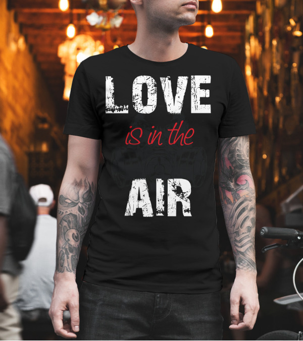 LOVE is in the AIR Gas Mask T-Shirt LOVE is in the AIR Gas Mask T-Shirt