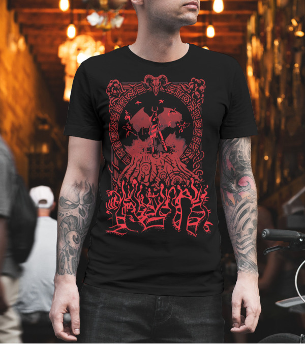 Hellooo Yeah Hellfire Demon Scene T-Shirt Hellooo Yeah Hellfire Demon Scene T-Shirt