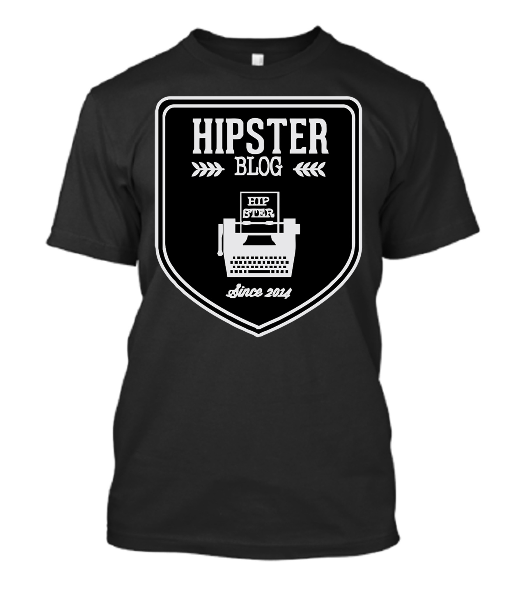 HIPSTER BLOG TYPEWRITER SINCE 2014 T-Shirt