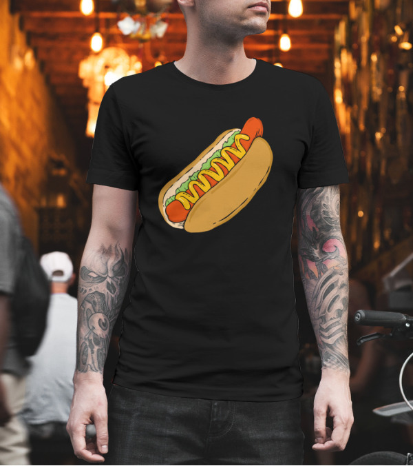 Hotdog Sandwich Iconic T-Shirt Hotdog Sandwich Iconic T-Shirt