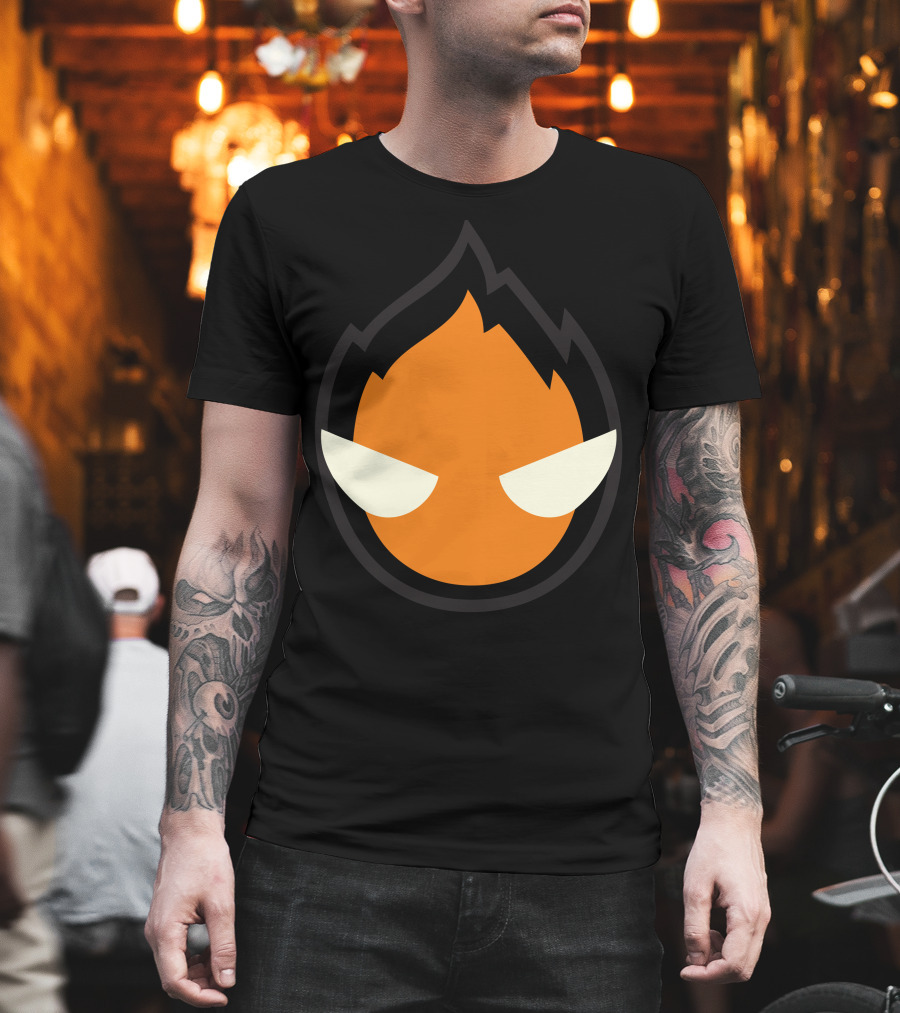 Reborn Anime Flame Symbol Dying Will Eyes T-Shirt