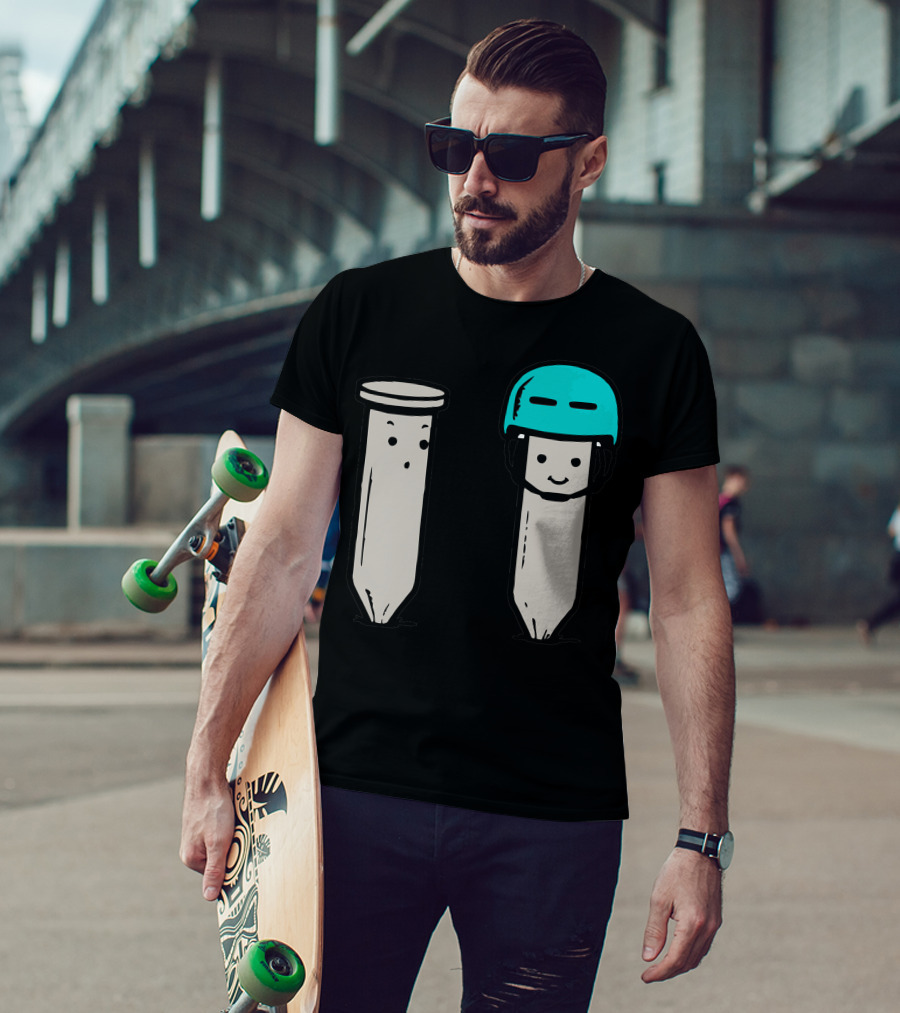 Nail And Helmet Characters T-Shirt